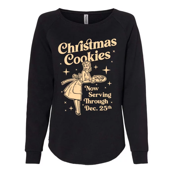 Christmas Cookies Womens California Wash Sweatshirt