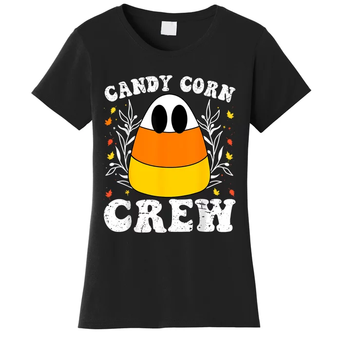 Candy Corn Crew Halloween Costume Women Friends Women's T-Shirt