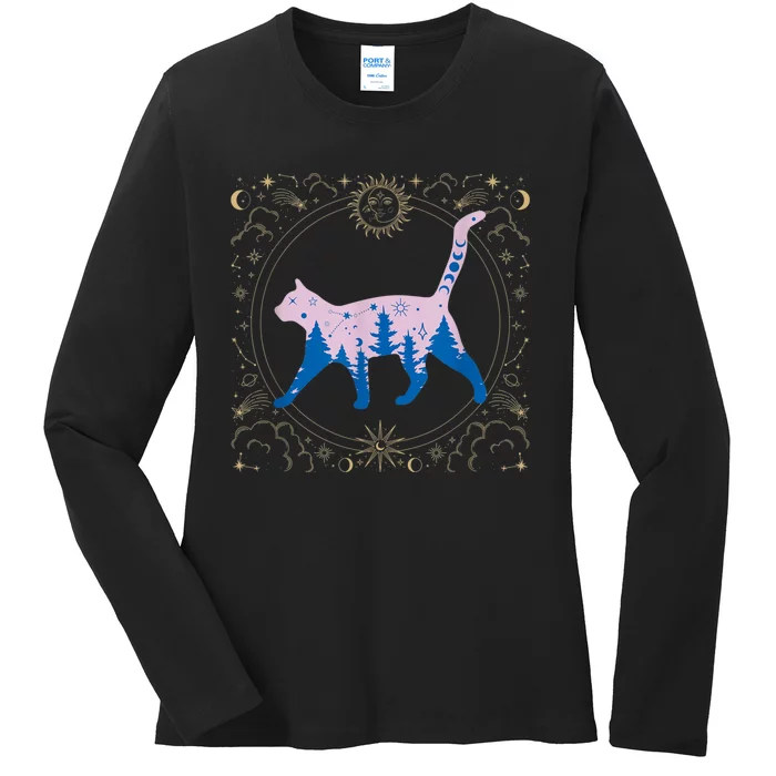 Cosmic Cat Ladies Long Sleeve Shirt