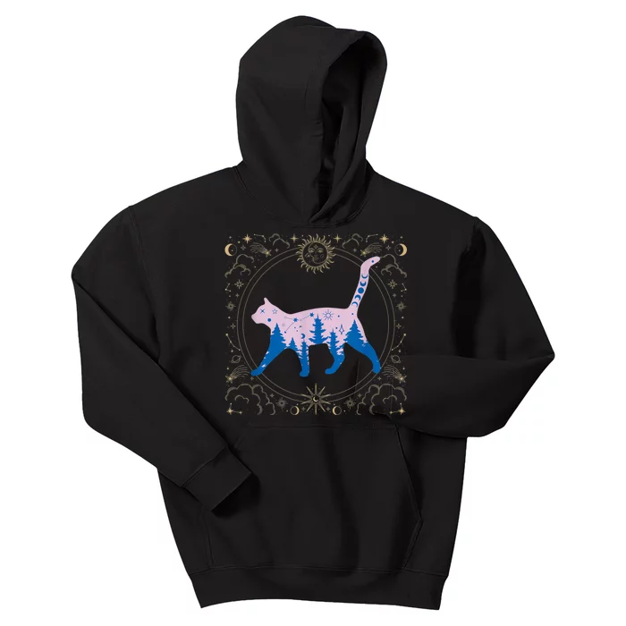 Cosmic Cat Kids Hoodie