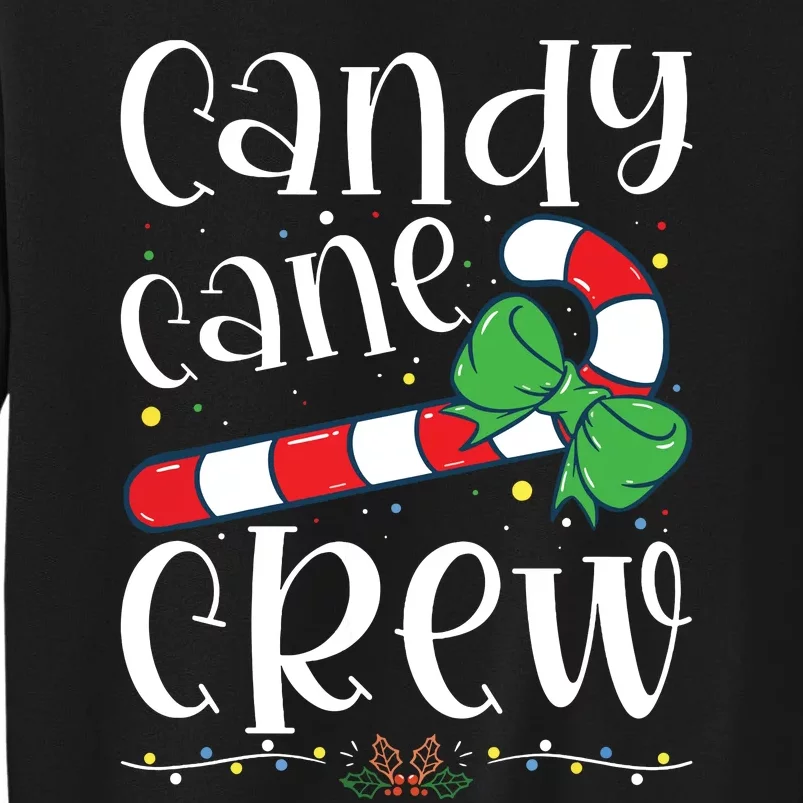 Candy Cane Crew Funny Christmas Candy Lover Xmas Sweatshirt