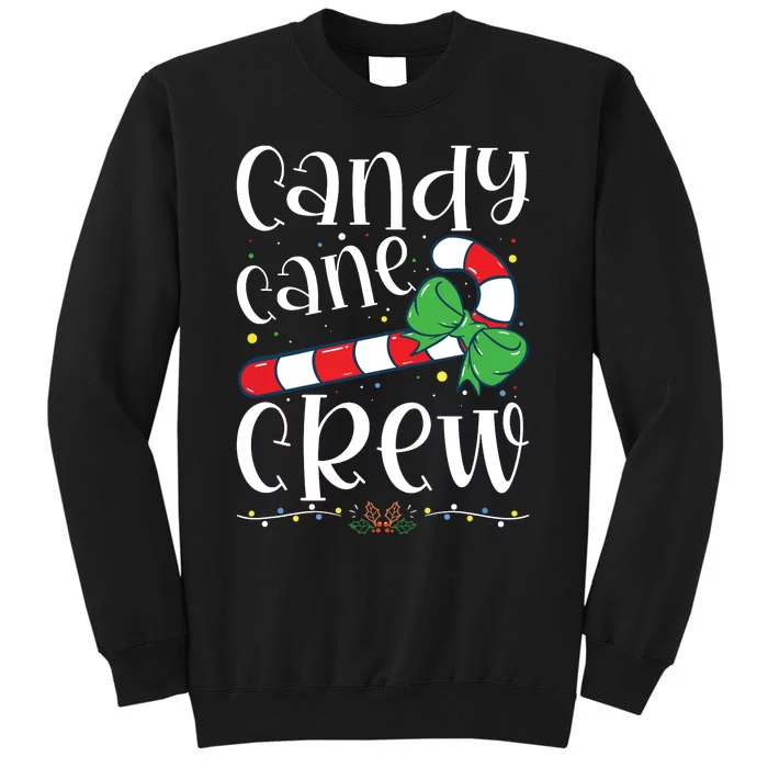 Candy Cane Crew Funny Christmas Candy Lover Xmas Sweatshirt