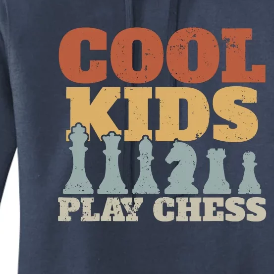 Chess Chessmen Chessboxing Gift For Cool Kids Women's Pullover Hoodie