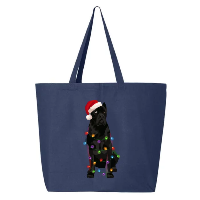 Cane Corso Christmas Lights Xmas Dog Lover Meaningful Gift 25L Jumbo Tote