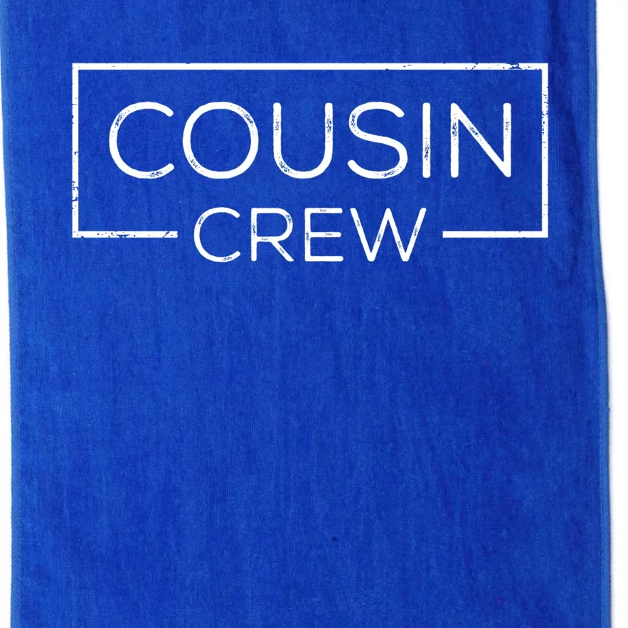 Cousin Crew Cousin Squad Gift Platinum Collection Golf Towel