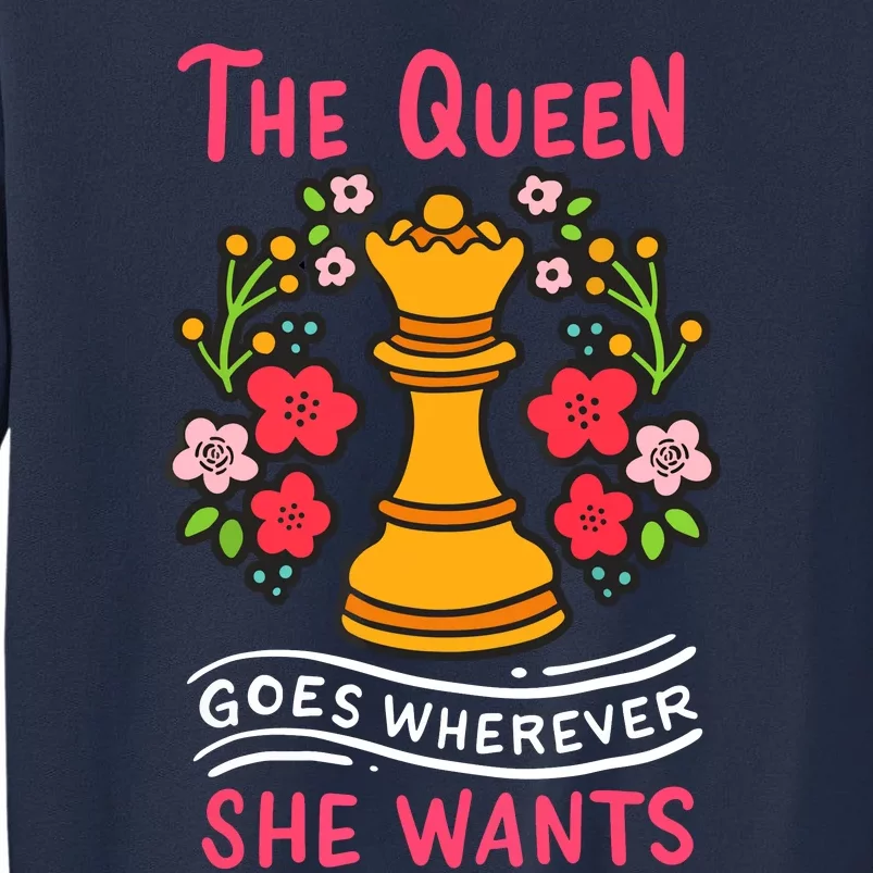 Chess Chessmen Chessboxing Queen Chess Player Gift Sweatshirt