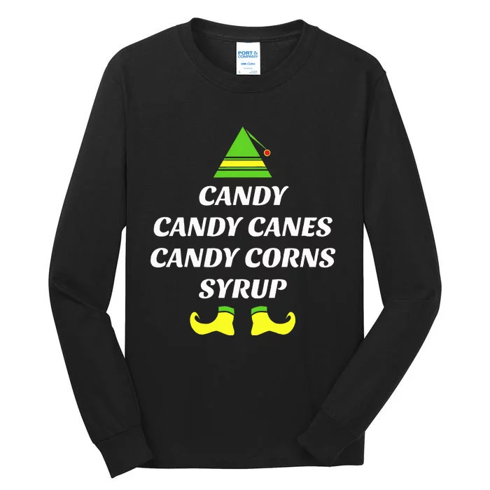 Candy Candy Canes Candy Corn Syrup Tall Long Sleeve T-Shirt