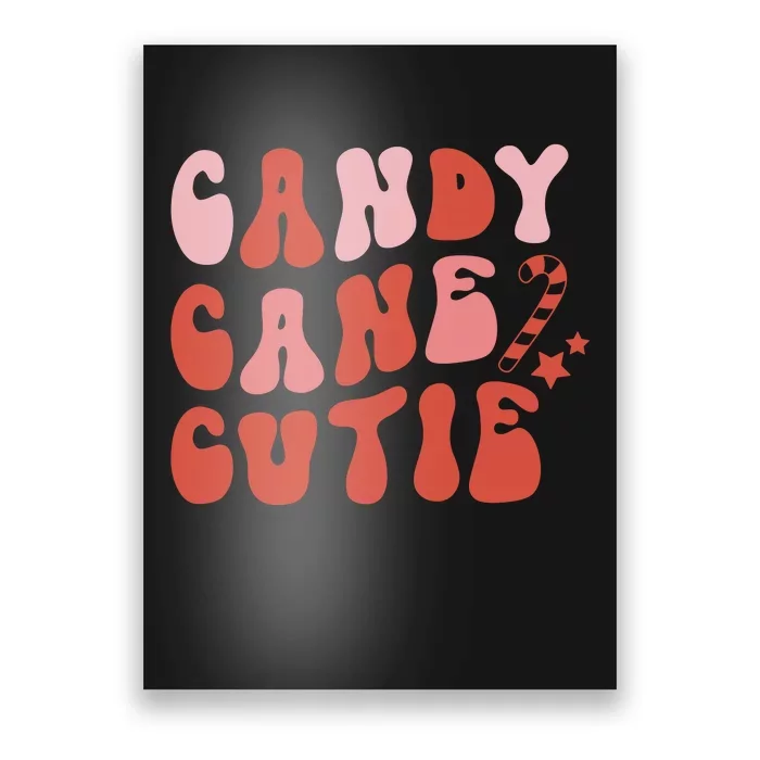 Candy Cane Cutie Funny Christmas Graphic Plus Size Poster