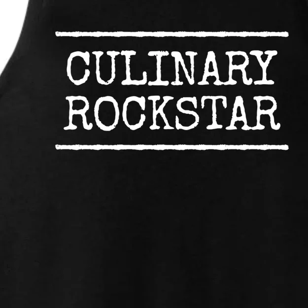 Culinary Chef Cook Cooking Gift Ladies Tri-Blend Wicking Tank