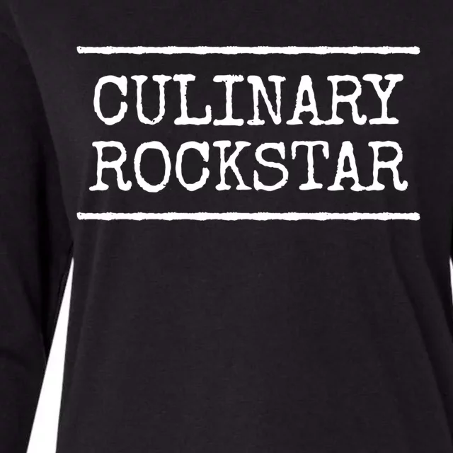 Culinary Chef Cook Cooking Gift Womens Cotton Relaxed Long Sleeve T-Shirt