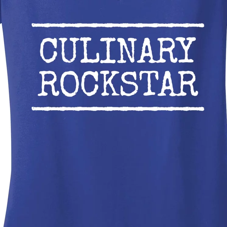 Culinary Chef Cook Cooking Gift Women's V-Neck T-Shirt