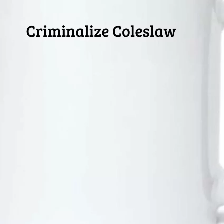 Criminalize Coleslaw Black Color Changing Mug