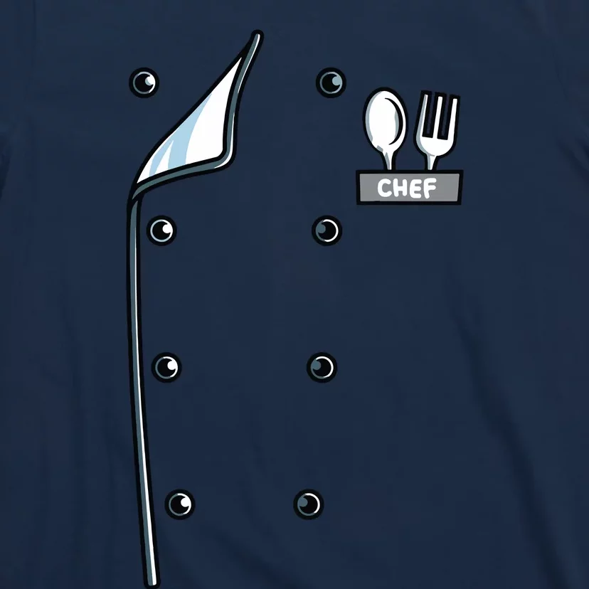 Chef Costume Coat Uniform Funny Cook Jacket For Cooking T-Shirt