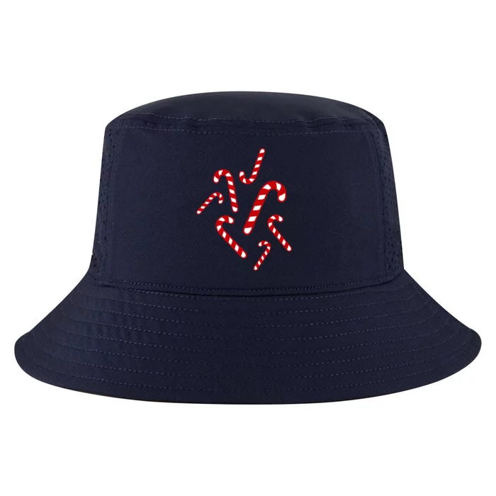 Candy Canes Cool Gift Cool Comfort Performance Bucket Hat