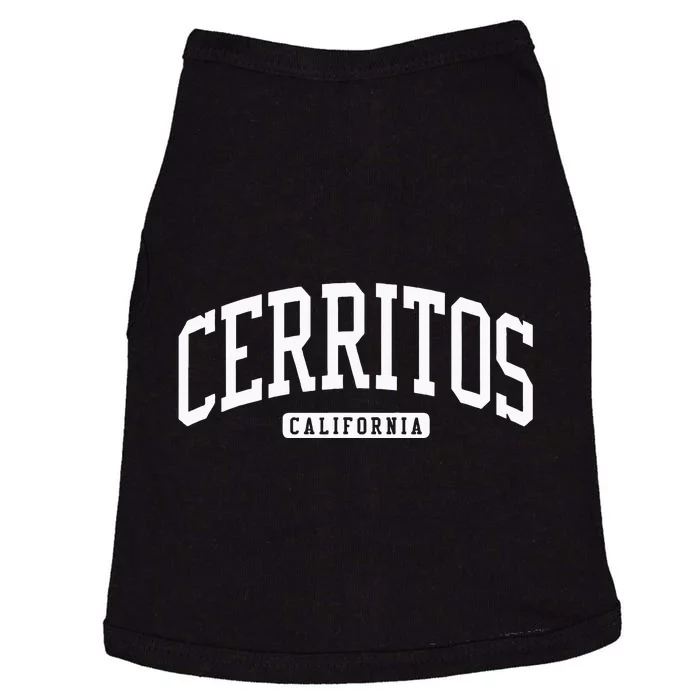 Cerritos California Ca College University Style Doggie Tank