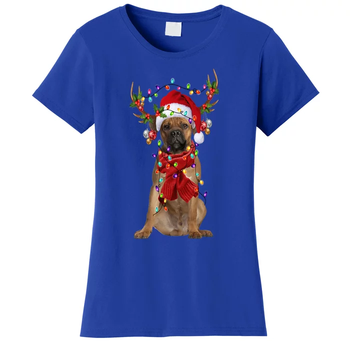 Cane Corso Christmas Snow Layers Santa Dog Ugly Xmas Gift Women's T-Shirt