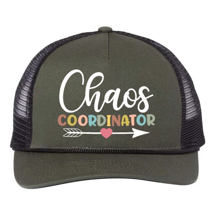 Chaos Coordinator Retro Rope Trucker Hat Cap