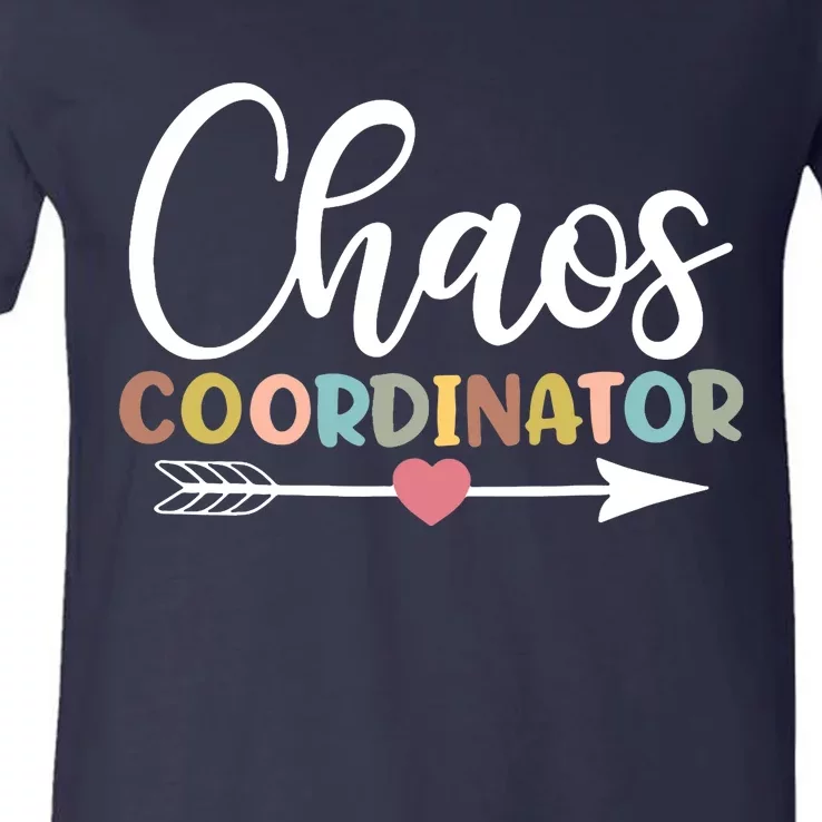 Chaos Coordinator V-Neck T-Shirt