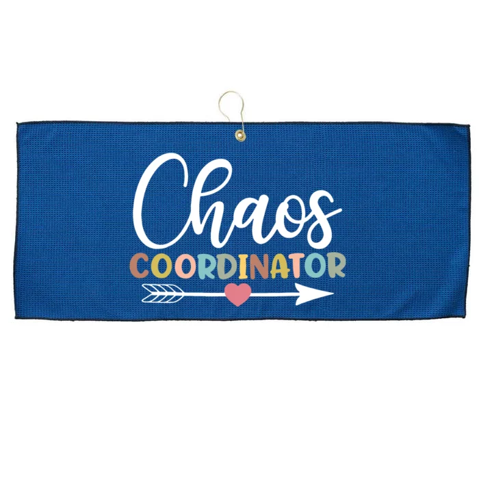 Chaos Coordinator Large Microfiber Waffle Golf Towel