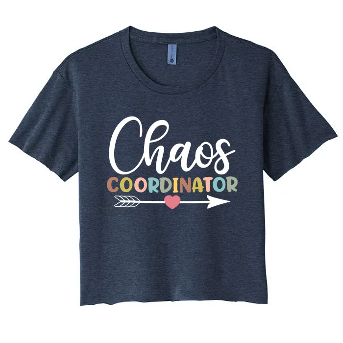 Chaos Coordinator Women's Crop Top Tee