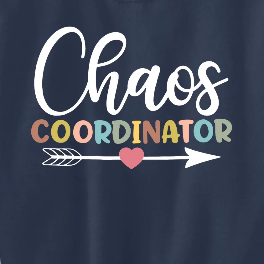 Chaos Coordinator Kids Sweatshirt