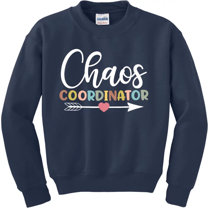 Chaos Coordinator Kids Sweatshirt