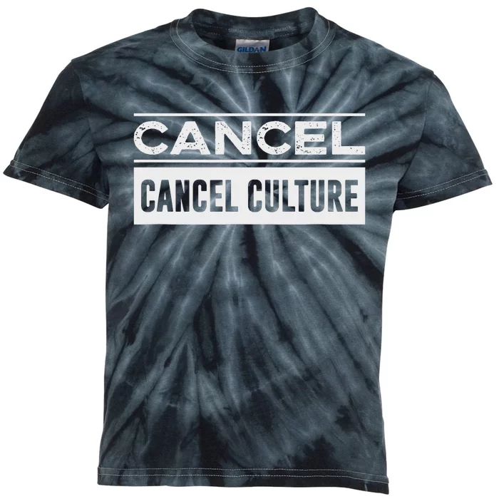 Cancel Cancel Cullture Kids Tie-Dye T-Shirt