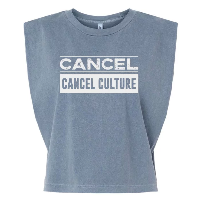 Cancel Cancel Cullture Garment-Dyed Women's Muscle Tee