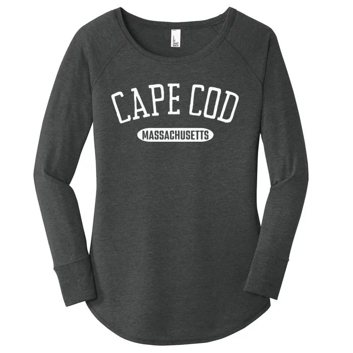 Cape Cod Classic Style Cape Cod Massachusetts MA Women's Perfect Tri Tunic Long Sleeve Shirt