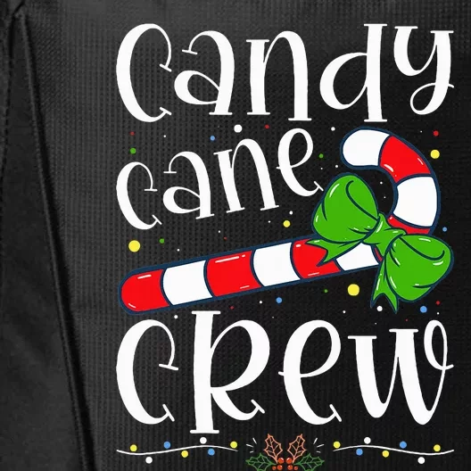 Candy Cane Crew Funny Christmas Candy Lover Xmas City Backpack