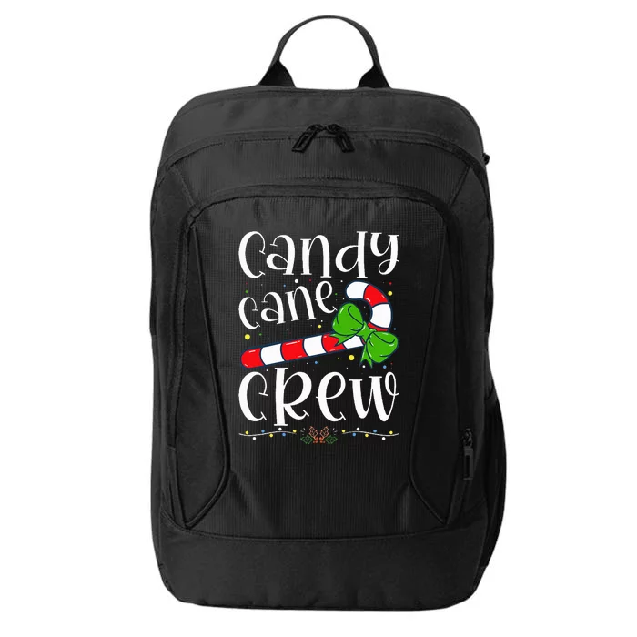 Candy Cane Crew Funny Christmas Candy Lover Xmas City Backpack