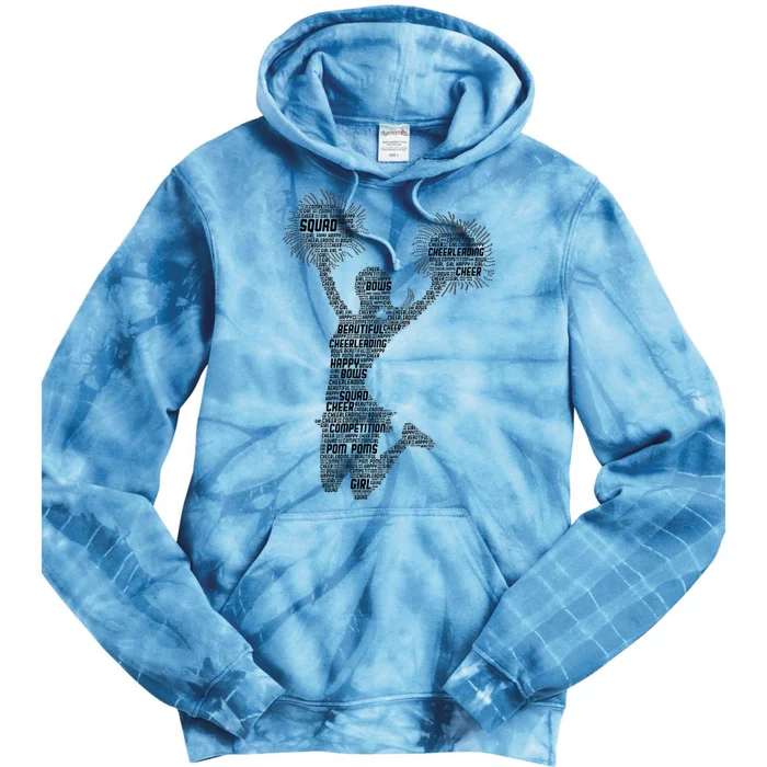 Cheerleading Cheerleader Cheer Squad Team Tie Dye Hoodie