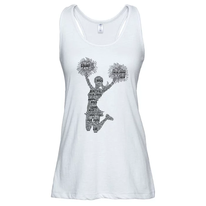 Cheerleading Cheerleader Cheer Squad Team Ladies Essential Flowy Tank