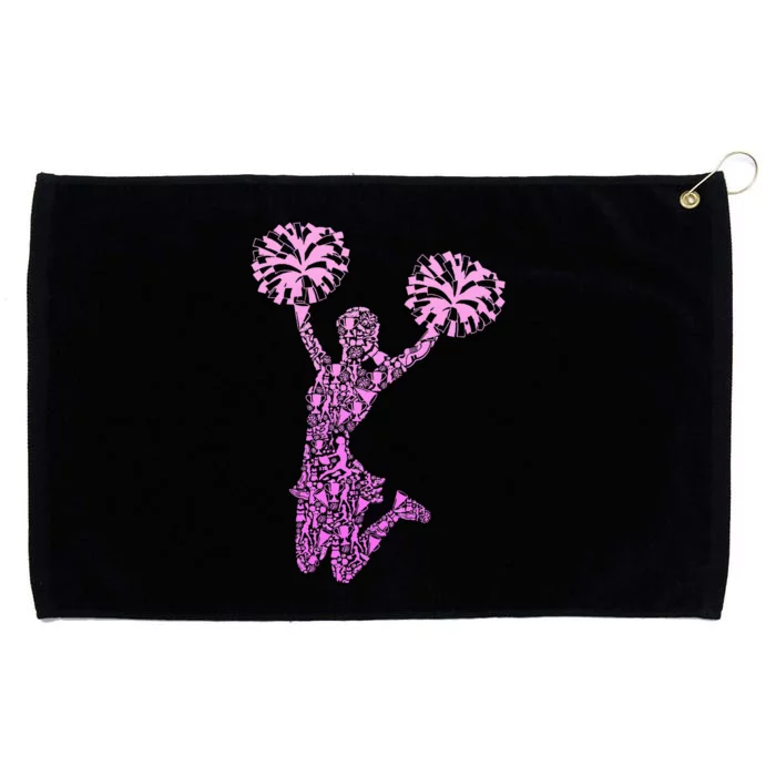 Cheerleading Cheerleader Cheer Girl Team Squad Grommeted Golf Towel