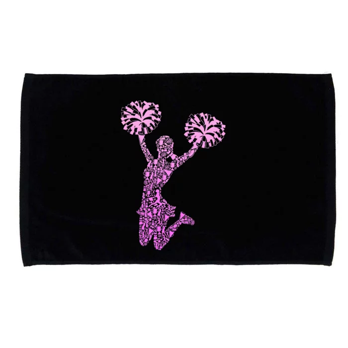 Cheerleading Cheerleader Cheer Girl Team Squad Microfiber Hand Towel