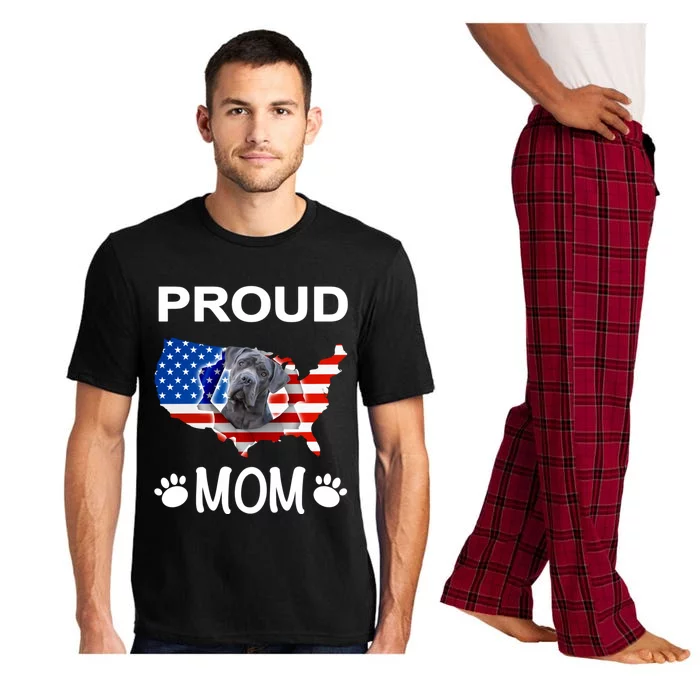 Cane Corso Cane Corso Dog Cane Corso Proud Patriot Mom Gift Pajama Set