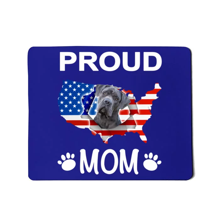 Cane Corso Cane Corso Dog Cane Corso Proud Patriot Mom Gift Mousepad