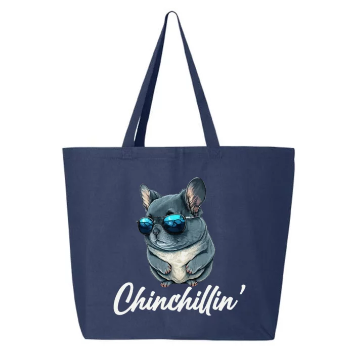 Chinchilla Chinchillin Chinchilla Lovers Funny 25L Jumbo Tote