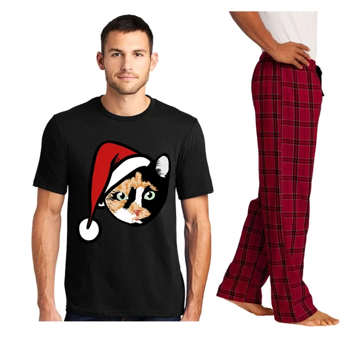 Calico Cat Christmas Gift Pajama Set