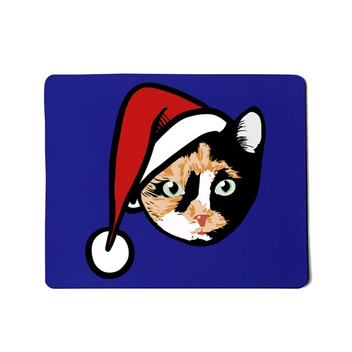 Calico Cat Christmas Gift Mousepad