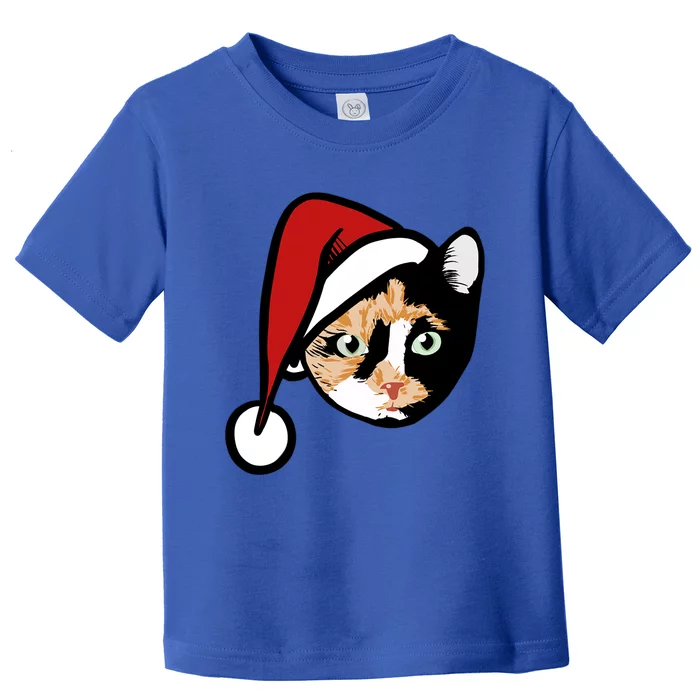 Calico Cat Christmas Gift Toddler T-Shirt