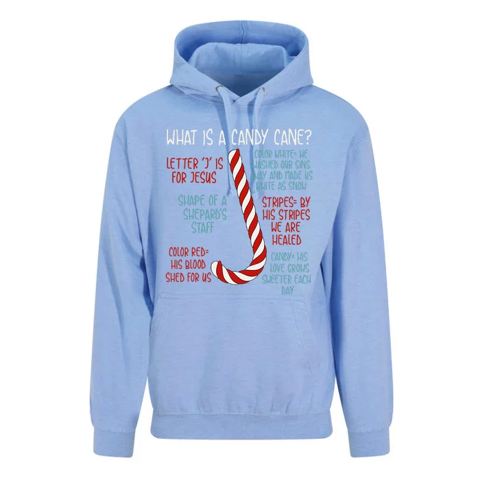 Candy Cane Christmas Christian Sayings Believe Faith God Unisex Surf Hoodie