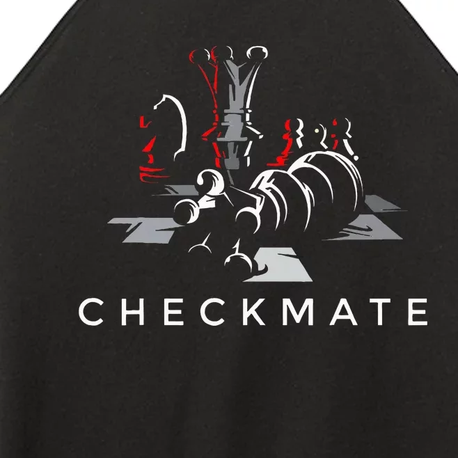 Cool Chess Checkmate Novelty Graphic S & Cool Designs Women’s Perfect Tri Rocker Tank