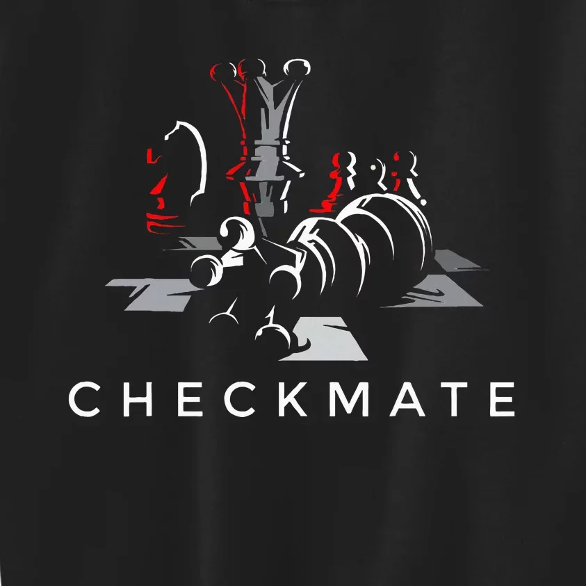 Cool Chess Checkmate Novelty Graphic S & Cool Designs Kids Sweatshirt