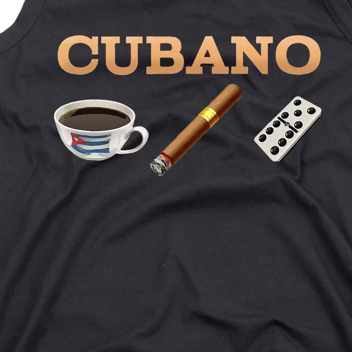 Cuban Cigar Cohiba Domino Coffee Havana Souvenir Tank Top