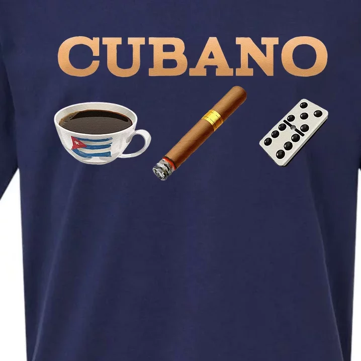 Cuban Cigar Cohiba Domino Coffee Havana Souvenir Sueded Cloud Jersey T-Shirt