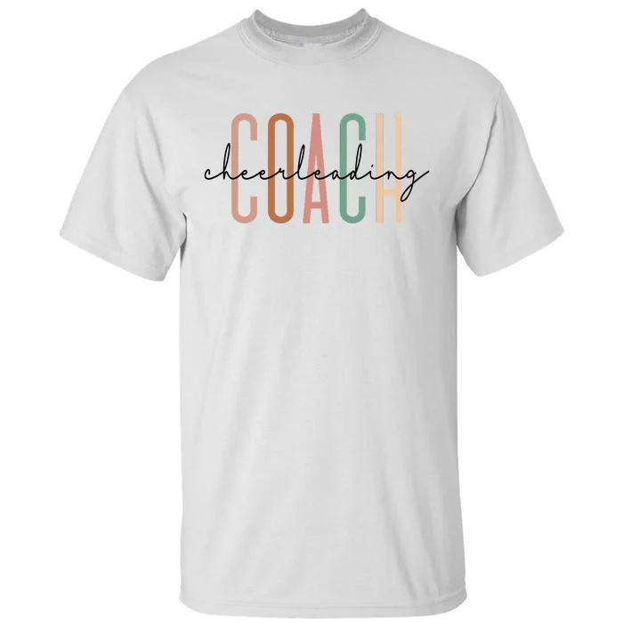 Cheerleading Coach Cute Cheer For Coach Appreciation Tall T-Shirt