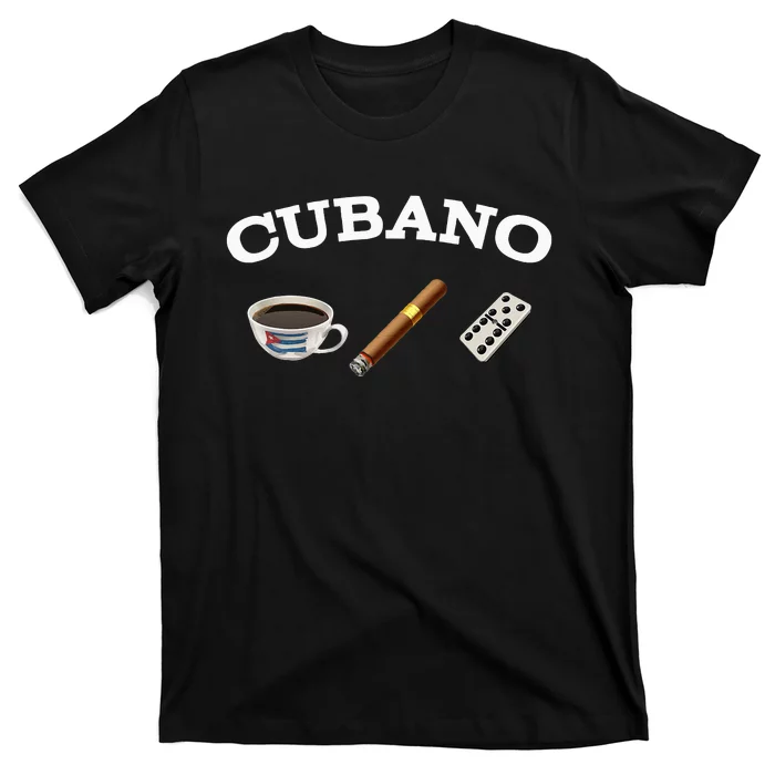 Cuban Cigar Cohiba Domino Coffee Havana Souvenir T-Shirt