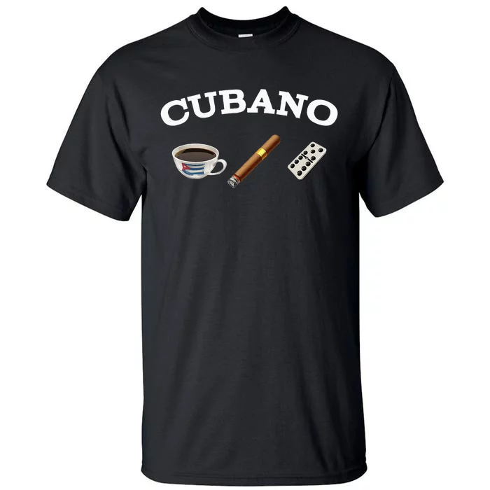 Cuban Cigar Cohiba Domino Coffee Havana Souvenir Tall T-Shirt