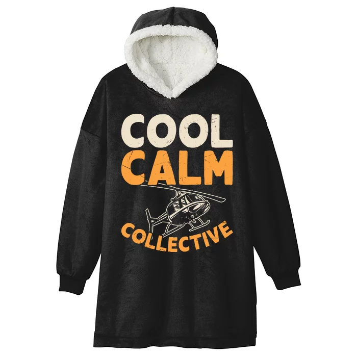 Cool Calm Collective Chopper Pilot Hooded Wearable Blanket